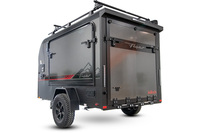 Petit jouet transporteur moto camping-car remorque usine chinoise mini à vendre remorque caravane de haute qualité