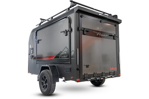 Petit jouet transporteur moto camping-car remorque usine chinoise mini à vendre remorque caravane de haute qualité - Product Image 5