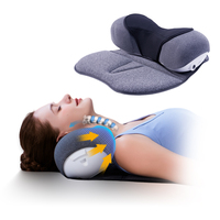 Almohada de Soporte Cervical Ergonómica Alphay con Airbag Inteligente, Terapia de Calor y Estiramiento, Masajeador para el Cuidado Diario del Cuello y Cervical