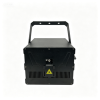 Projecteur laser RGB STSLITE-10W avec animation, 25Kpps Galvo, 500 motifs, DMX, IP20, pour bar, club, fête, scène, spectacle en direct