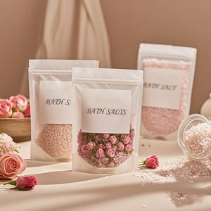 Bolsas de Embalaje Ziplock Personalizadas para Baño, Exfoliante Corporal, Sales de Baño, con Cierre Hermético y Base Plana - Product Image 4