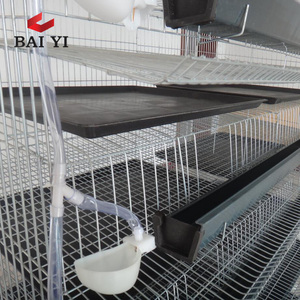 Nouvelles cages à oiseaux chinoises pour cailles / Cage à batterie pour cailles avec système d'alimentation, antirouille, durable, type H, longue durée <span class=keywords><strong>de</strong></span> vie - Product Image 3