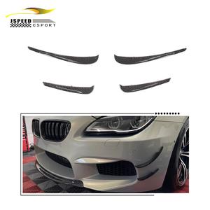 Per <span class=keywords><strong>BMW</strong></span> M6 In Fibra di Carbonio Paraurti Anteriore Splitter Pinne M6 <span class=keywords><strong>Gran</strong></span> Coupe 2013-2016 - Product Image 1