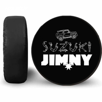 Housse de roue de secours OEM en gros, fabrication sur mesure, conception personnalisée pour remorque tout-terrain, vente en gros avec impression de logo