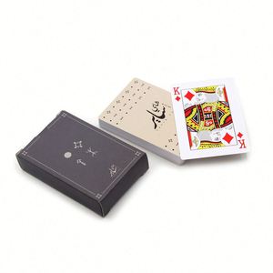 Custom Colorful <b>Card</b> Game Plastic Playing New Pvc Material Waterproof Baloot Paper <b>Cards</b> With <b>Box</b> - Product Image 2