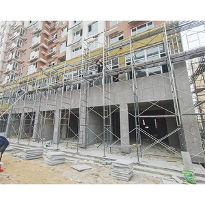 Dễ Dàng Cài Đặt Bền Chuyên Nghiệp Tùy Biến Kim Loại Di Động Thang Mạ Kẽm H Khung Giàn Giáo Hệ Thống Cho Xây Dựng - Product Image 6