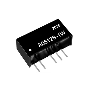A0512S-1WR3 tiêu thụ điện năng thấp + Đầu ra bền vững bảo vệ ngắn mạch 5V đến 12V 42ma mô-đun điện DC-DC - Product Image 1