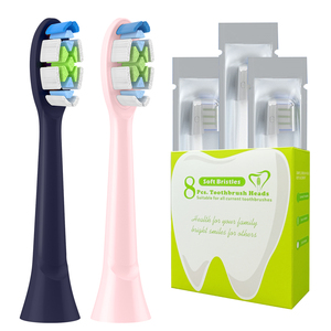 Tête de brosse à dents électrique rechargeable en forme de diamant, sans métal, à poils denses, pour blanchir et polir les dents (vente en gros) - Product Image 5
