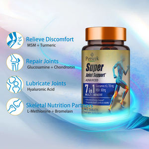 Perseek ortak desteği gelişmiş formülü 700mg <span class=keywords><strong>Glucosamine</strong></span> 80mg <span class=keywords><strong>Chondroitin</strong></span> yetişkinler için 500mg MSM tabletler - Product Image 3