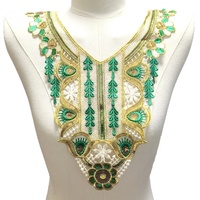Nouveau Design Couleurs Broderie Paillettes Corps Dentelle Applique Patches pour Robes LT2854A