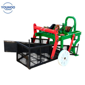 Máquina cosechadora de cacahuetes y frutos secos tipo eje de transmisión, equipo cosechador de cacahuetes de doble uso para surcos planos - Product Image 2