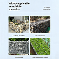 Cage en gabion soudé galvanisé LINSHENG, maille de 3x3 pouces, pour la protection des pentes routières et la lutte contre l'érosion
