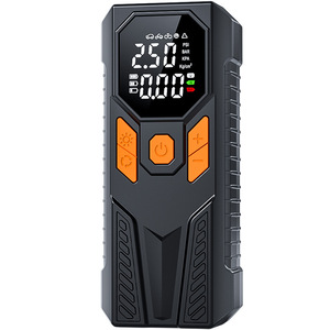 Inflador de neumáticos móvil con pantalla Digital de 4500mAh con luz LED, <span class=keywords><strong>compresor</strong></span> de aire portátil para coche de carga rápida <span class=keywords><strong>USB</strong></span> - Product Image 5