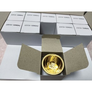 Lampe halogène Ushio Jcr15v150wbau 150w E27 teintée plaquée or pour éclairage intérieur - Product Image 3