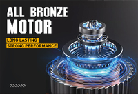 Marteau électrique multifonction GSFIXTOP 21V 4.0Ah au lithium, force d'impact de 3J et 0-4900 BPM