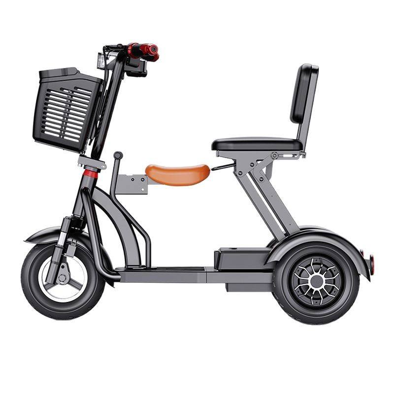 Elderly Electric Tricycle 60V High Performance 3-Wheel