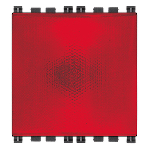 Pièce de rechange pour ventilateur de plafond, lumière prismatique rouge, 6 pouces x 5,4 pouces x 5,3 pouces - Product Image 1