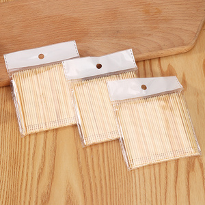 Palillos de Dientes Desechables de Bambú Naturales, Finos, Afilados, de Doble Punta, Lisos y de Primera Calidad, con Empaque Personalizado con su Logotipo, Directo de Fábrica - Product Image 3