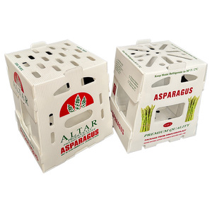 Boîte d'emballage pour asperges Jiashengde, boîte en papier primaire résistante à l'humidité pour le stockage des légumes frais - Product Image 2