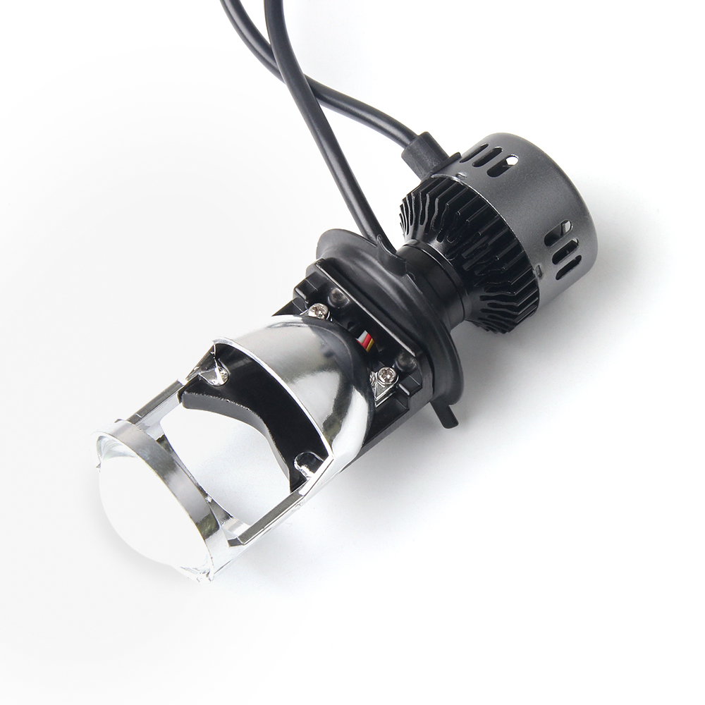 Motorcycle LED head bulbs with lean and fan high bright H4 Model