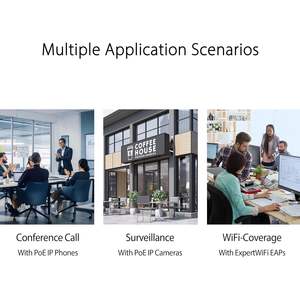 Switch PoE+ de 5 puertos ExpertWiFi EBP15 con gestión inteligente por aplicación - Product Image 4
