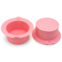 Revêtement Réutilisable en Silicone pour Chauffe-Cire 500ml, Bol Antiadhésif de Remplacement pour Pot Chauffe-Cire d'Épilation