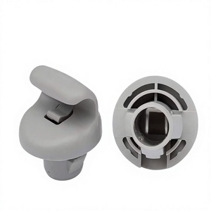 Clip de fixation pour pare-soleil, 0.5x1.2 pouces, en plastique et nylon, pour Nissan Infiniti Qashqai J10, montage sur toit - Product Image 3