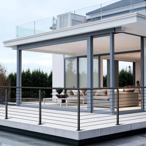 Yer Tasarruflu Kolay Kurulumlu Korkuluk ve Küpeşte Balkon Kablo Korkuluk Merdiven Sistemi - Product Image 1