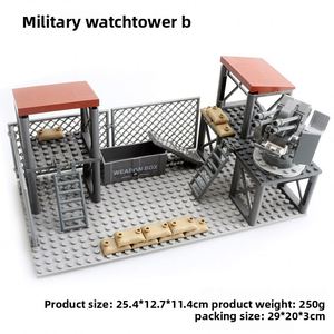 <span class=keywords><strong>Set</strong></span> di 40 Pezzi di Recinzione per Container Militari, Rete di Isolamento in Plastica, Blocchi da Costruzione, Giocattolo per Ragazzi - Product Image 2