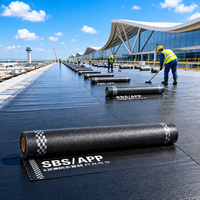 Membrane de toiture respirante en bitume modifié SBS, membrane imperméable respirante pour sous-couche de toiture