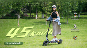 Trottinette Électrique Pliable 3-en-1 Portable avec Batterie au Lithium, Double Moteur, Autonomie de 45 km, Étanche, Idéale pour les Trajets Quotidiens Unisexe - Product Image 5