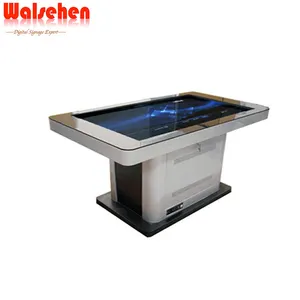 Custom Intelligent LCD Touch screen Digitale Da Tavolo Gioco da tavolo tavolino All in one PC chiosco