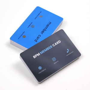 Tarjeta de Membresía de Plástico, Magnética, PVC, Impresión Digital, Laminación, Diseño Azul y Negro - Product Image 4