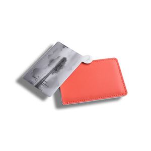Unbreakable Stainless Steel Small <b>Rectangle</b> Compact Pocket Tiny Wallet <b>Mirror</b> for Purse Handbag - Product Image 3