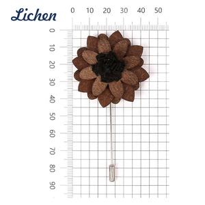 Fagus Engleriana Ensembles cadeaux noeud papillon en bois d'<span class=keywords><strong>arbre</strong></span> pour hommes avec épinglette et ensemble de mouchoirs - Product Image 4