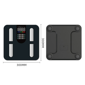 เครื่องชั่งน้ำหนักอัจฉริยะ CF621BLE ขนาด 300 มม. หน้าจอ LED ดิจิตอล พร้อมบลูทูธ สำหรับห้องน้ำ วัดน้ำหนักเพื่อลดน้ำหนัก - Product Image 1