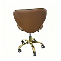 Tabouret de salon à roulettes réglable en hauteur, chaise de technicien pivotante hydraulique, chaise de technicien moderne pour salon de beauté