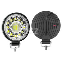 Phare LED DXZ haute puissance 4 pouces 33W à faisceau spot pour véhicules automobiles/tout-terrain, bateaux et camions - 12V-24V, ajustement universel