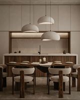 CBMmart kabinet kustom meja Pulau Modular, dapur kualitas tinggi, kayu Solid, lemari dapur Modern