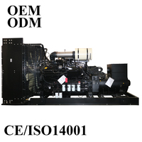 Groupe électrogène diesel à prix abordable 800 kW 1000 kVA de type ouvert avec démarrage automatique 50 Hz 1500 tr/min pour l'alimentation de secours des usines industrielles