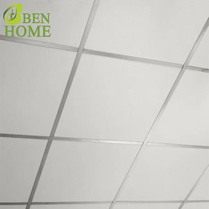 <span class=keywords><strong>Precio</strong></span> de techo falso de tablero de yeso recubierto de vinilo de <span class=keywords><strong>PVC</strong></span> <span class=keywords><strong>blanco</strong></span> de 7mm - Product Image 1