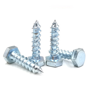 150mm 250mm 16mm mạ kẽm Hex đầu gỗ vít thép không gỉ inch và hệ thống đo lường số liệu - Product Image 4