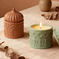 Moule en silicone ODIS pour pots en béton, résistant à la chaleur, fait main, style Art Déco, rond, pour décoration intérieure, jardinière, moules en résine pour bricolage