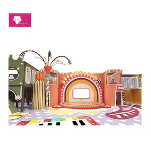 Équipement de terrain de jeu intérieur doux coloré personnalisé ensemble de jeu de <span class=keywords><strong>centre</strong></span> pour enfants labyrinthe toboggan en nid d'abeille équipement d'amusement - Product Image 3