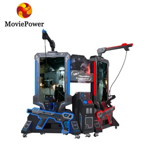 Máquina Arcade VR 9D, Simulador de Tiro para <span class=keywords><strong>2</strong></span> Jugadores, Estructura Metálica, Juego Educativo para Interiores/Exteriores, Entretenimiento para Parques Temáticos - Product Image 1