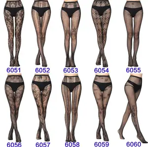 Factory Price Women's High Waisted Tights Fishnet Stockings Thigh High Pantyhose