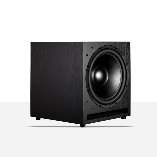 CHORDIO BW15D Professional Powered Subwoofer Heavy Bass Audio Speaker for Modern Home Theater and HiFi Stereo Systems