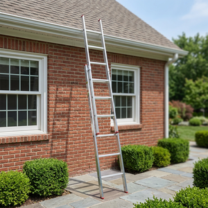 KAS-360 A-Type 3 Section Telescoping Sliding Ladder 60 Step Extreme Height Extendable Aluminum 150 kg Capacity Warehouse - Product Image 3