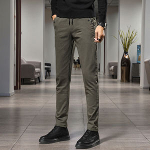 Vente chaude de haute qualité Slim Fit 1 pièce hommes pantalon seulement derniers pantalons élégant formel pantalon hommes costume pantalon conception - Product Image 4