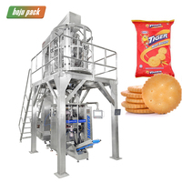 Boju Machine à emballer automatique à grande vitesse VFFS Snack Food Machine d'emballage verticale pour oreiller sac Biscuit